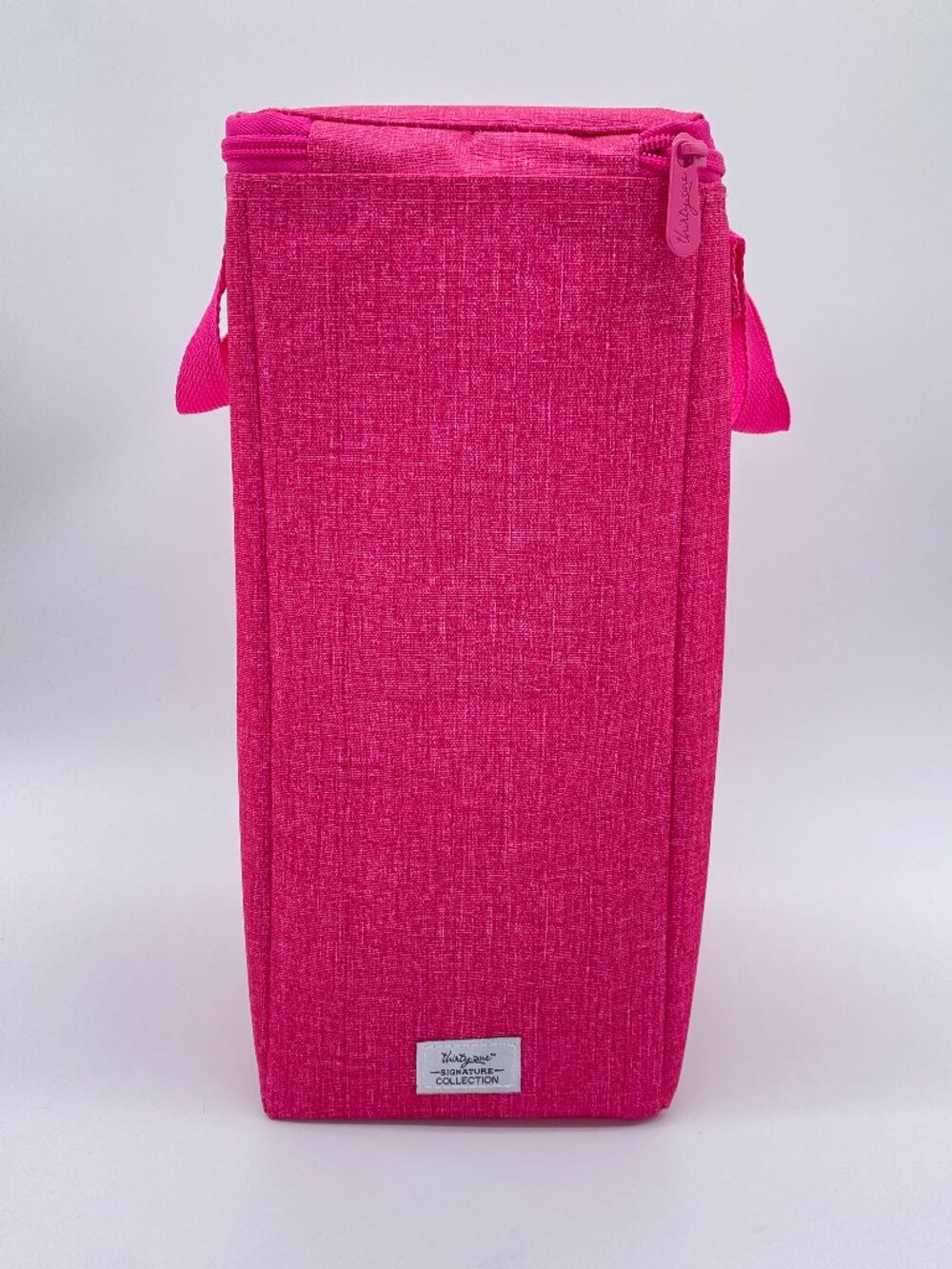 Thirty-One Signature Collection Pink Leak Lock Wine Tote Cooler Bag